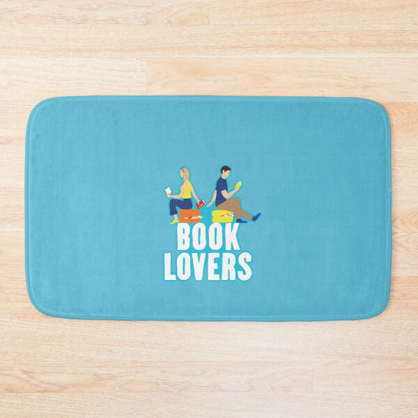 Item preview, "Book Lovers" Cover (Blue Background) designed and sold by jamierachelz.