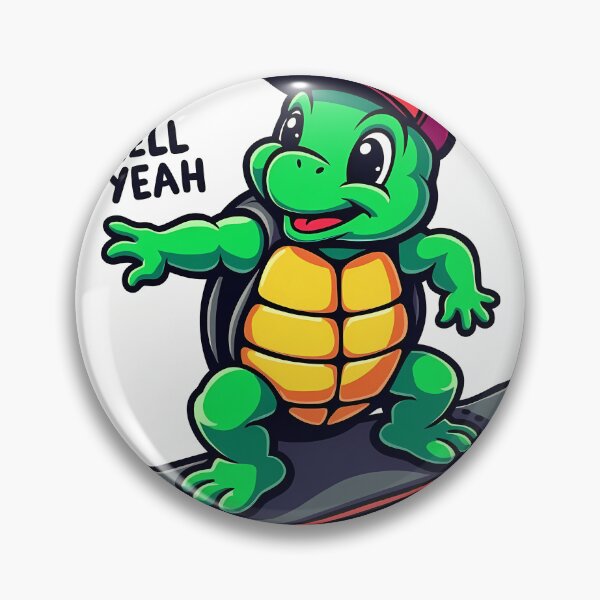 Item preview, Shell Yeah Turtle designed and sold by BysonDesigns.
