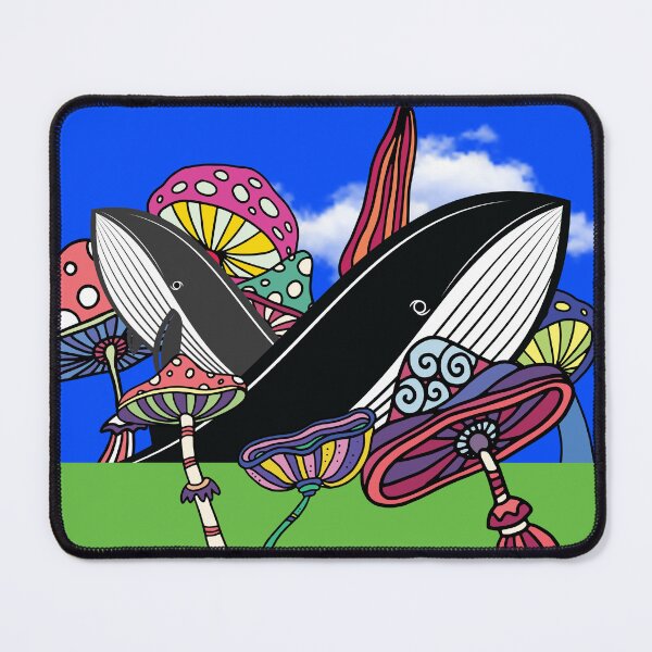 Item preview, Psychedelic Whale Art  designed and sold by Analog Aura .