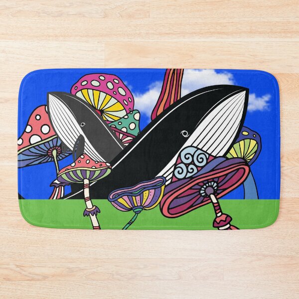 Item preview, Psychedelic Whale Art  designed and sold by Analog Aura .