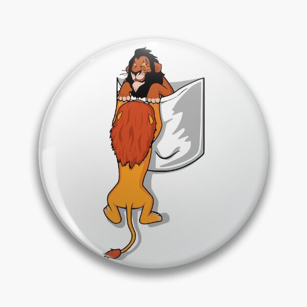 Item preview, Pocket with Mufasa and Scar from the Lion King | budflux.com designed and sold by Budflux.