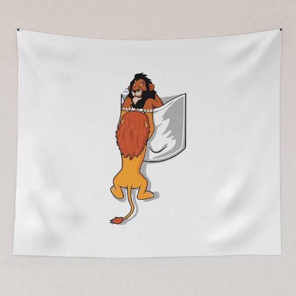 Item preview, Pocket with Mufasa and Scar from the Lion King | budflux.com designed and sold by Budflux.