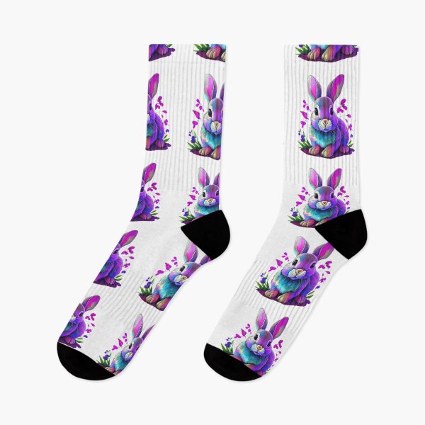 Item preview, Cybernetic Rabbit Bloom | Futuristic Nature Aesthetic Art designed and sold by RS-Globalist-.