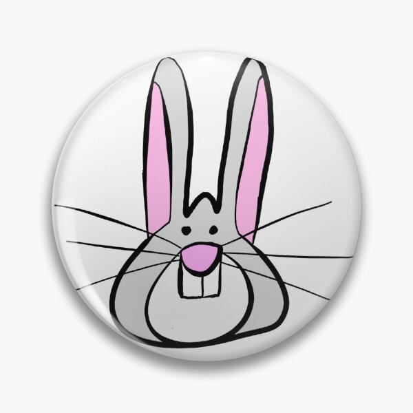 Item preview, Flop: Cute Grey Rabbit  designed and sold by High5-Designs.