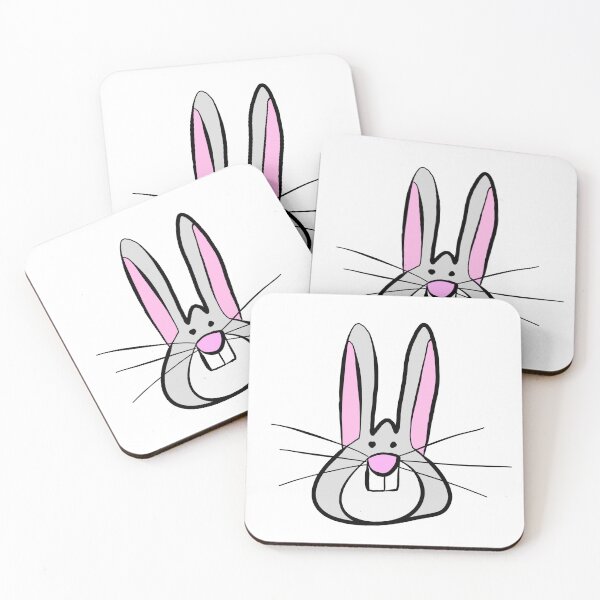 Item preview, Flop: Cute Grey Rabbit  designed and sold by High5-Designs.