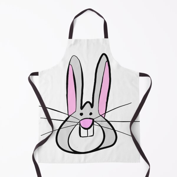 Item preview, Flop: Cute Grey Rabbit designed and sold by High5-Designs.