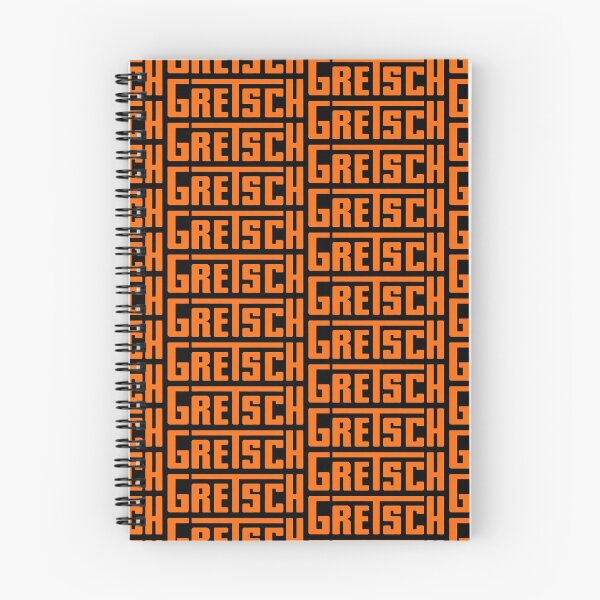 Item preview, Small centre chest Orange pattern Gretsch drums Art Guitars Vintage Rectangle logo  designed and sold by Kludoman.