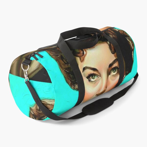 Item preview, The Barefoot Contessa: Ava Gardner Turquoise & Diamond Impasto Portrait designed and sold by Art's Diner.