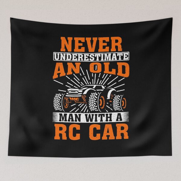 Item preview, Never Underestimate an Old Man With A RC Car designed and sold by CosmoKitsch.