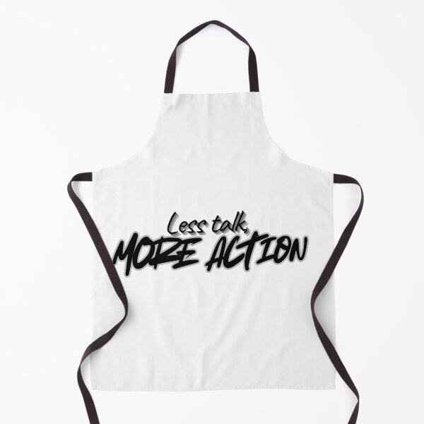 Item preview, Less Talk More Action Topographic Design – Motivational Quote Typography designed and sold by SalinahYahya.