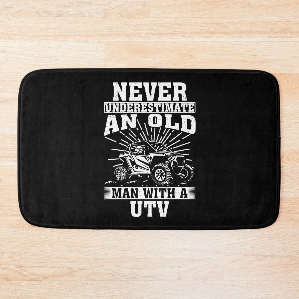 Item preview, Never Underestimate an Old Man With A UTV designed and sold by CosmoKitsch.
