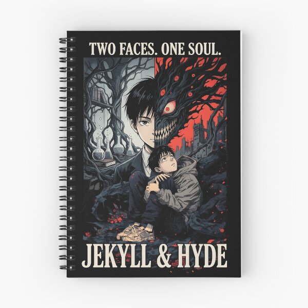 Item preview, Jekyll & Hyde Duality – Two Faces One Soul designed and sold by VoidAnimeStudio.