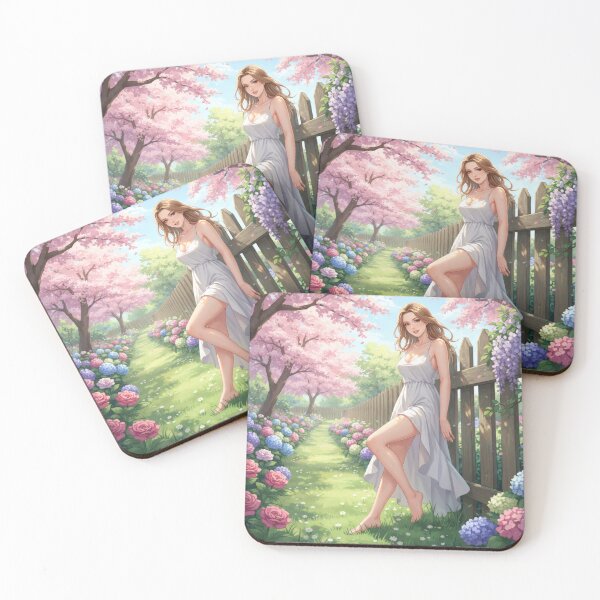 Item preview, Waifu in the spring garden designed and sold by GerwantSHOP.