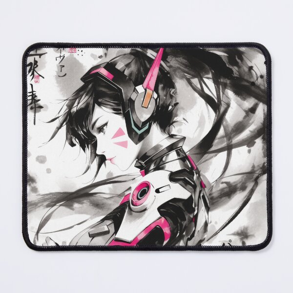 Item preview, D.Va Sumi-e  designed and sold by AnimeArsenalPrints.