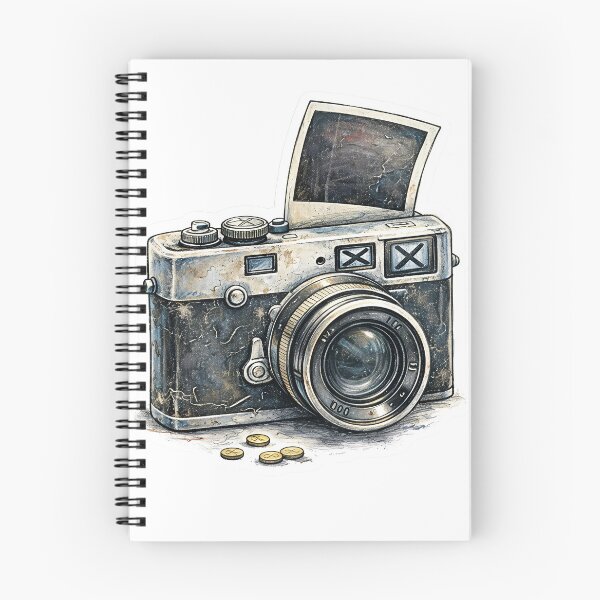 Item preview, Vintage Rangefinder Camera – Out of Order Sticker Illustration designed and sold by Felixuss.
