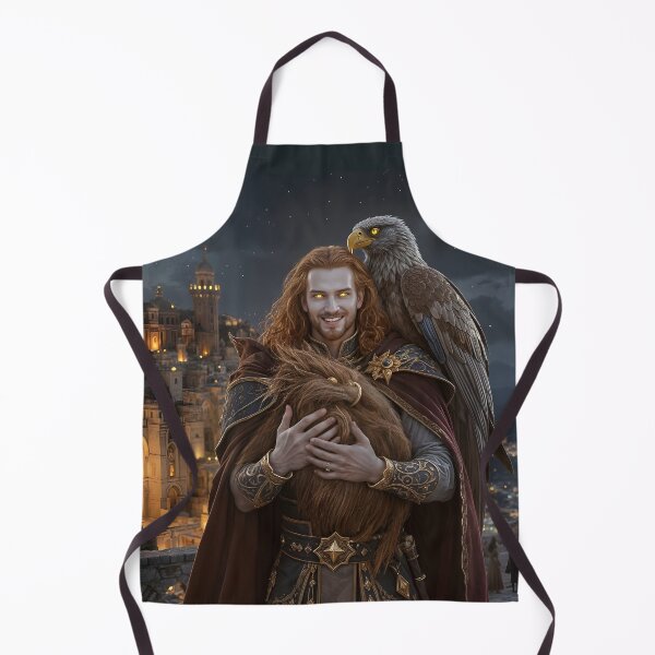Item preview, The guardian of the ancient city and his loyal griffins designed and sold by KunstGeist.