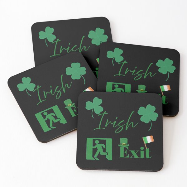 Item preview, Introvert with an Irish Exit Plan - Leave Without a Word designed and sold by Versik-.