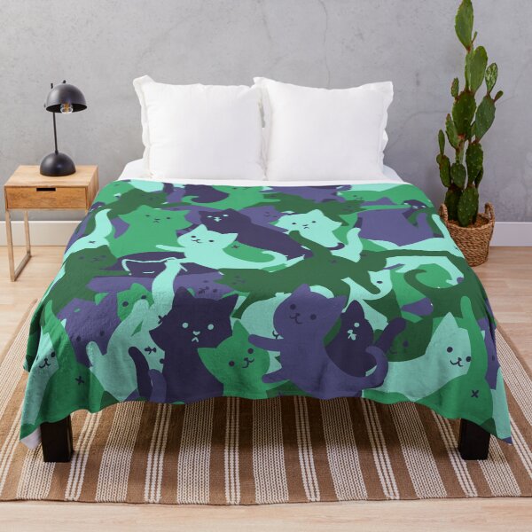Item preview, Army Cat Camouflage Green by Tobe Fonseca designed and sold by Tobe Fonseca®.
