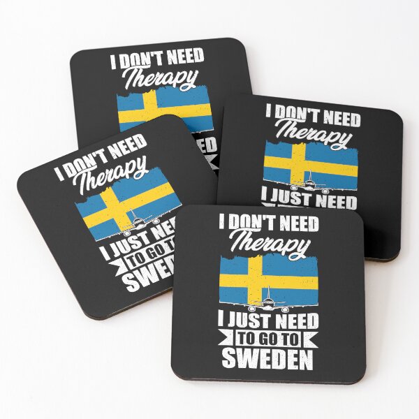 Item preview, I Don't Need Therapy I Just Need to Go to Sweden  designed and sold by GabbyKash.