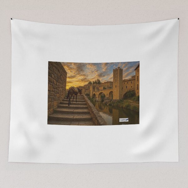 Item preview, The Mule and the Sleeping Village designed and sold by JJESTOICO.