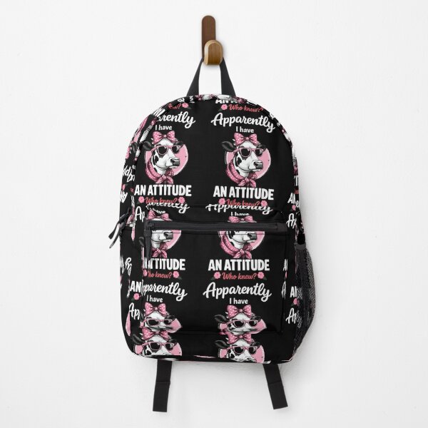 Item preview, Apparently I Have An Attitude Cow designed and sold by FreshVibe Prints.