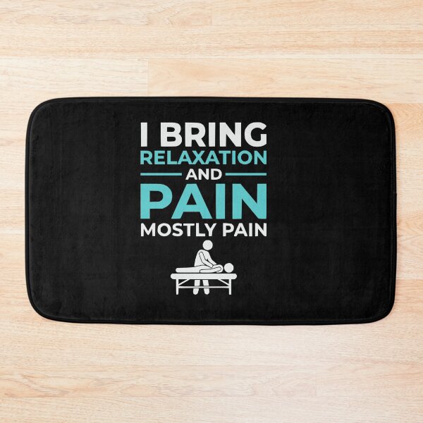 Item preview, I Bring Relaxation And Pain Funny Massage Therapist designed and sold by BornBorn.
