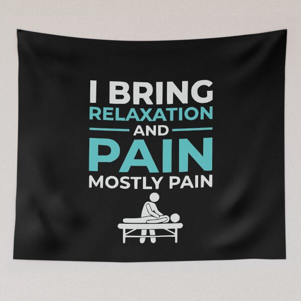 Item preview, I Bring Relaxation And Pain Funny Massage Therapist designed and sold by BornBorn.