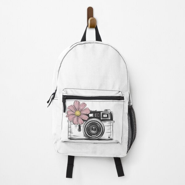 Item preview, Vintage Camera with Pink Flower designed and sold by jkrphoto.