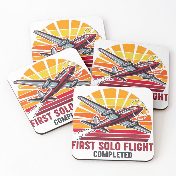 Item preview, Vintage First Solo Flight Pilot Design designed and sold by Pollock.