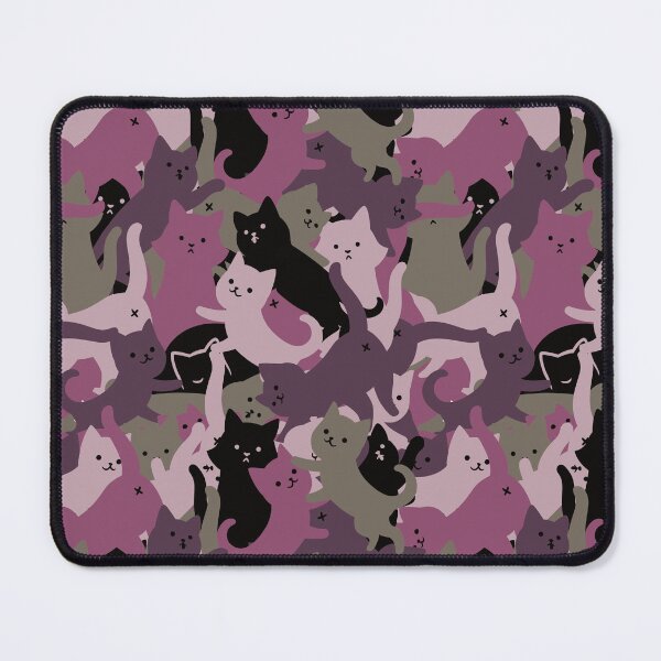 Item preview, Army Cat Camouflage Purple by Tobe Fonseca designed and sold by Tobe Fonseca®.