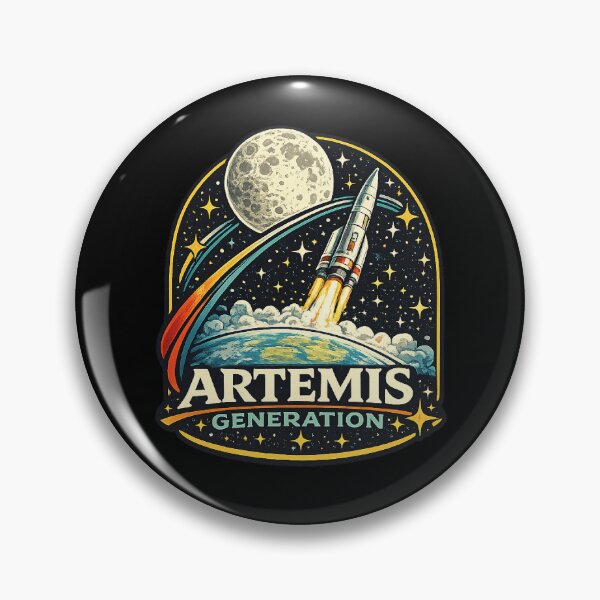 Item preview, Artemis Generation Moon Rocket Launch Space  designed and sold by The Junto Shop.
