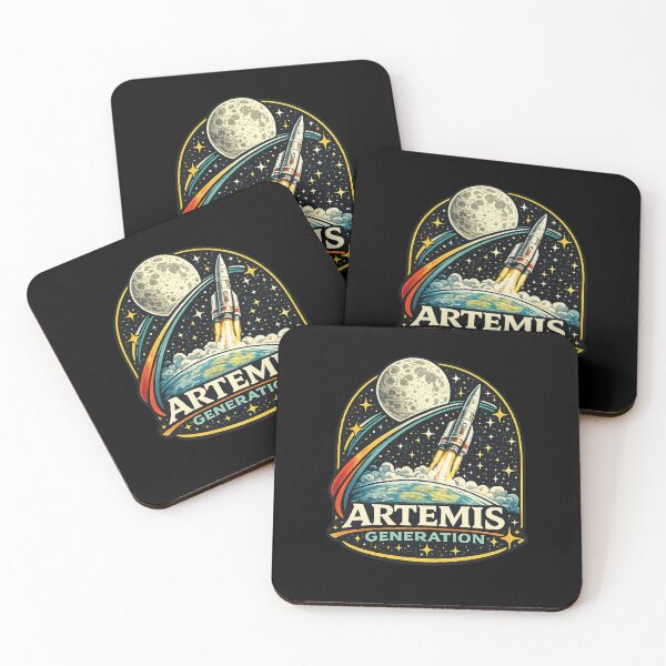 Item preview, Artemis Generation Moon Rocket Launch Space  designed and sold by The Junto Shop.