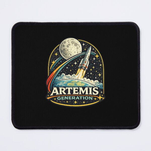 Item preview, Artemis Generation Moon Rocket Launch Space  designed and sold by The Junto Shop.