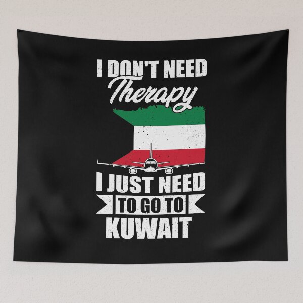 Item preview, I Don't Need Therapy I Just Need to Go to Kuwait   designed and sold by GabbyKash.