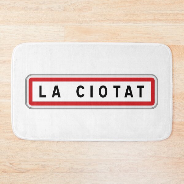 Item preview, La Ciotat Town Entrance Sign – Bouches-du-Rhône, Provence-Alpes-Côte d’Azur designed and sold by Panneaux et signalisations - NPOITEVIN.