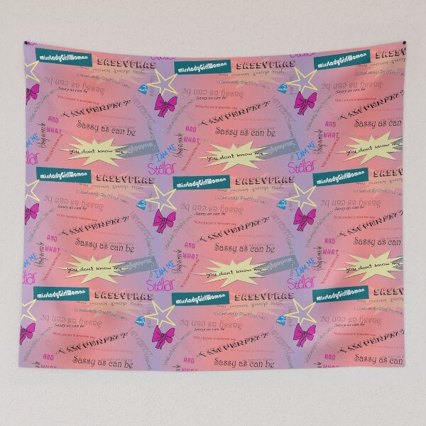 Item preview, Sassyfras Girl Fabric Print designed and sold by timberhide.