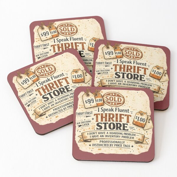 Item preview, I Speak Fluent Thrift Store — Funny Reseller Gift designed and sold by FullHousePOD.