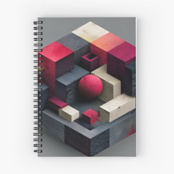 Item preview, Magenta Geometric Core Composition designed and sold by LuminousFoundry.