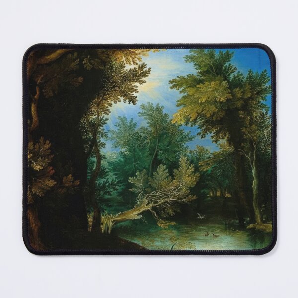 Item preview, Paul Bril Landscape with a Marsh Art Print designed and sold by TheSoulOfArt.