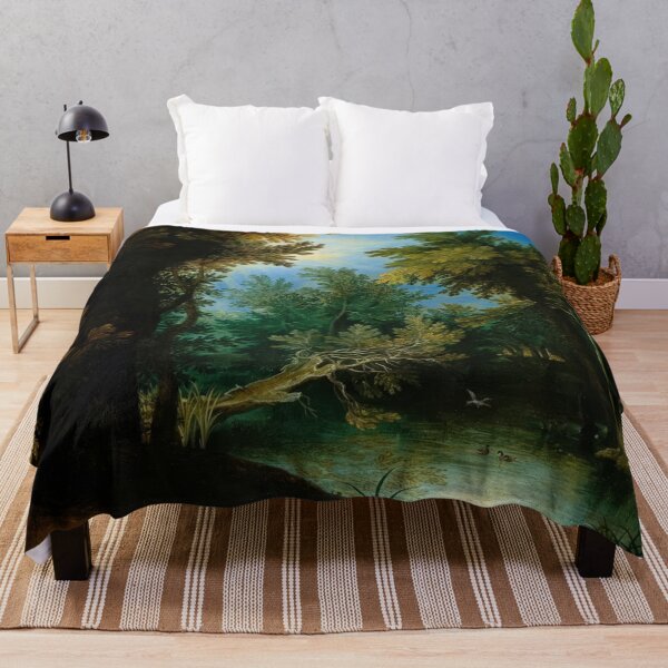 Item preview, Paul Bril Landscape with a Marsh Art Print designed and sold by TheSoulOfArt.