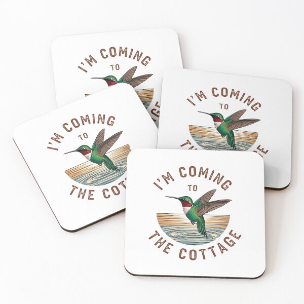 Item preview, Vintage Hummingbird Cottage Escape designed and sold by Pollock.