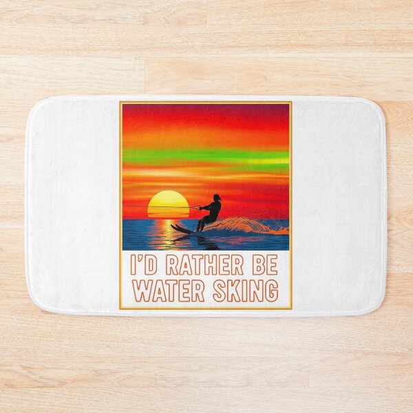 Item preview, Water Skiing Sunset Vintage Design designed and sold by Pollock.