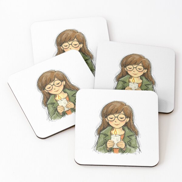 Item preview, DARIA MORGENDORFFER WITH LIT CANDLE designed and sold by LIS AND MELIVERSO.