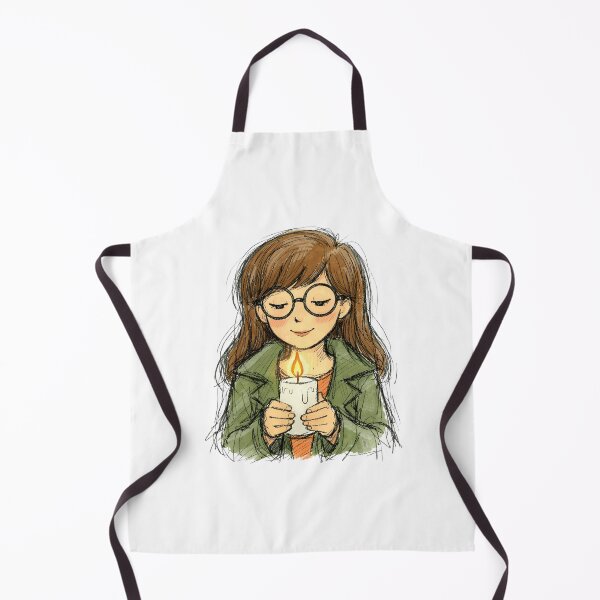 Item preview, DARIA MORGENDORFFER WITH LIT CANDLE designed and sold by LIS AND MELIVERSO.