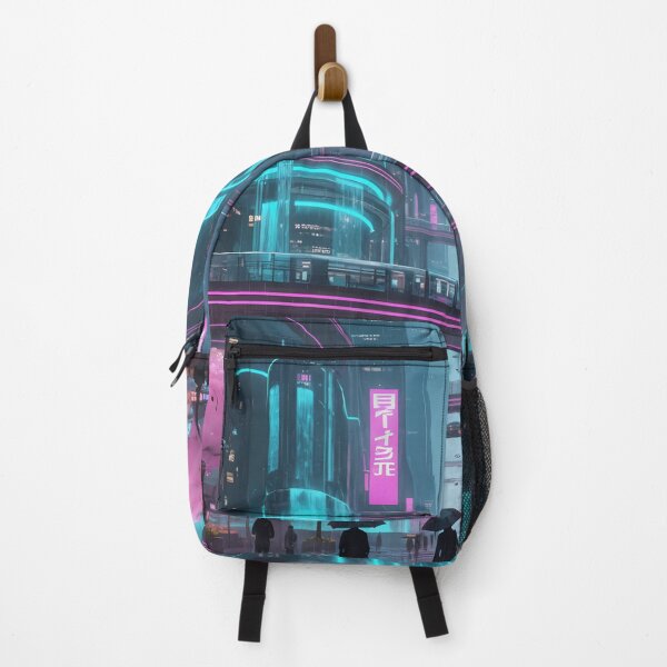 Item preview, Cyberpunk City: Cherry Blossom Rain. designed and sold by VirtualRealPicture.