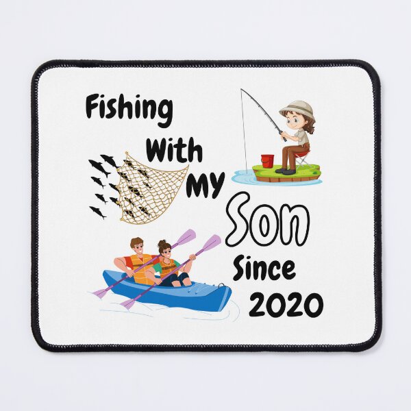 Item preview, Fishing With My Son Since 2020 – Proud Dad Angler Vintage Father & Son Fishing Design designed and sold by Anasalseady.
