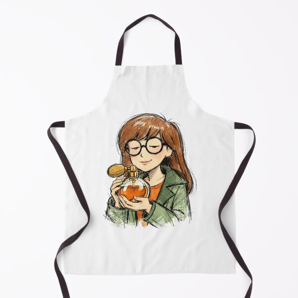 Item preview, DARIA MORGENDORFFER WITH PERFUME BOTTLE designed and sold by LIS AND MELIVERSO.