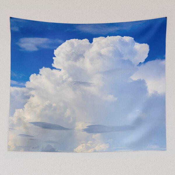 Item preview, Massive White Cumulus Cloud in Deep Blue Sky designed and sold by LRPhotoart.