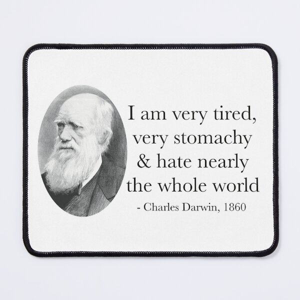 Item preview, Charles Darwin Quote designed and sold by aliwoody.