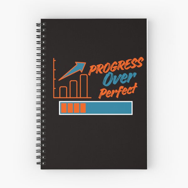 Item preview, Progress Over Perfect Motivational T-Shirt, Inspirational Quote Graphic Tee designed and sold by MoodFit2026.